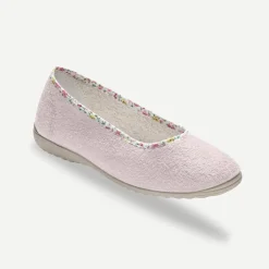 Ballerine d'intérieur éponge unie