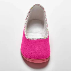 Ballerine d'intérieur éponge unie