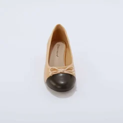 Ballerines plates bicolores