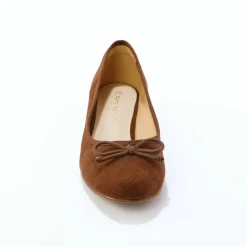 Ballerines plates microfibre