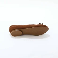 Ballerines plates microfibre
