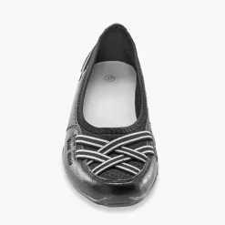 Ballerines souples en cuir