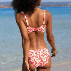 Bas de maillot de bain forme midi imprimé Linao