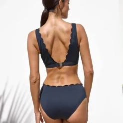 Bas de maillot de bain uni Gaona - forme maxi