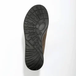Baskets compensées confort en cuir certifié LWG