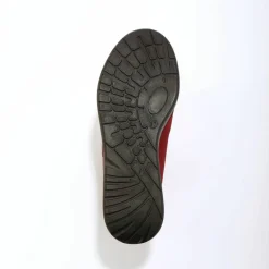 Baskets compensées confort en cuir certifié LWG
