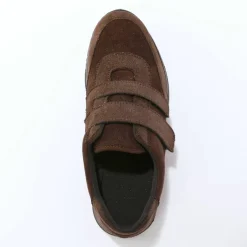 Baskets scratchées spécial pieds sensibles en tissu extensible