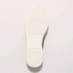Basket zippée en cuir souple effet irisé - forme basse