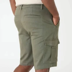 Bermuda cargo en sergé ultra stretch