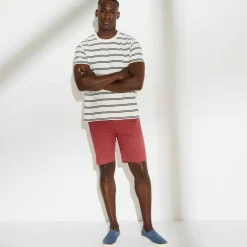 Bermuda chino arrondi sous le ventre