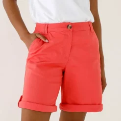 Bermuda uni longueur ajustable