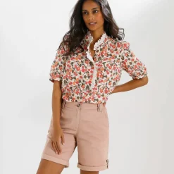 Bermuda uni longueur ajustable