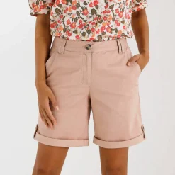 Bermuda uni longueur ajustable
