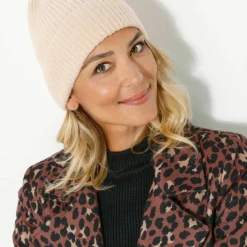 Bonnet en maille unie