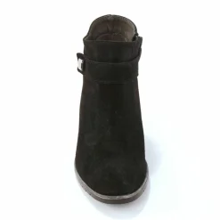 Boots en cuir à talon