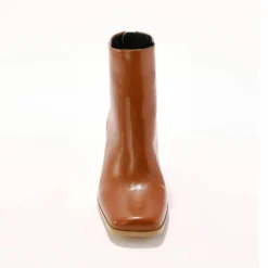 Boots à talon à bout carré