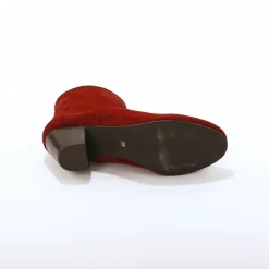 Boots western cuir
