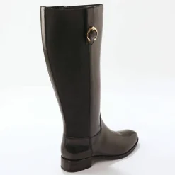 Bottes en cuir, spécial larges mollets