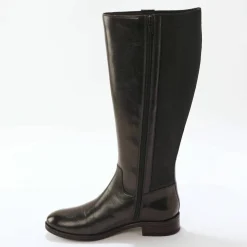 Bottes en cuir, spécial larges mollets