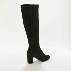 Bottes stretch à talon