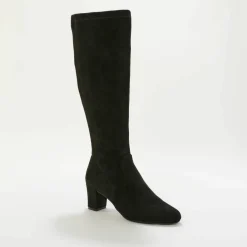 Bottes stretch à talon
