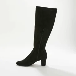 Bottes stretch à talon
