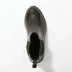 Bottines de pluie chelsea, semelle crantée