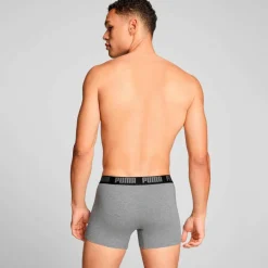 Boxer basique coton stretch - lot de 2
