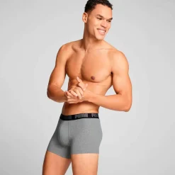 Boxer basique coton stretch - lot de 2