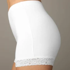 Boxer coton dentelle - lot de 2