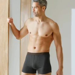 Boxer coton impression placé - lot de 2