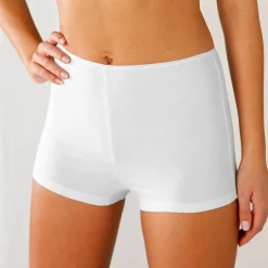 Boxer en coton extensible uni – Lot de 10
