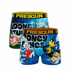 Boxer jersey stretch Looney Tunes Sport Freegun® - lot de 2