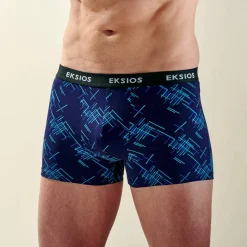 Boxer élastiqué fantaisie - lot de 4