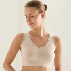 Brassière invisible microfibre stretch sans coutures - lot de 3