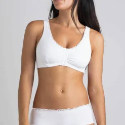 Brassière post-opératoire sans armatures- ouverture devant