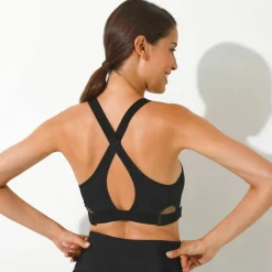 Brassière sport fermeture auto-agrippante — sans armatures