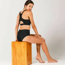 Brassière sport microfibre dos nageur