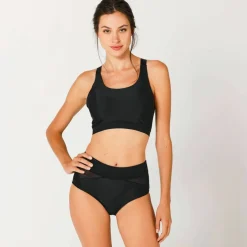 Brassière sport microfibre dos nageur