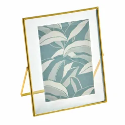 Cadre photo en verre transparent
