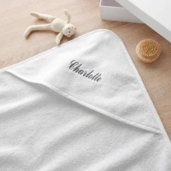 Cape de bain bébé personnalisable