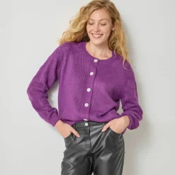 Cardigan boutons 
