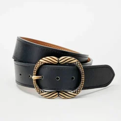 Ceinture boucle dorée