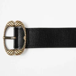 Ceinture boucle dorée