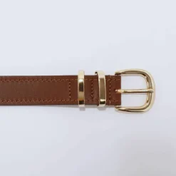 Ceinture à boucle en cuir