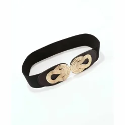 Ceinture élastiquée boucle effet nœud