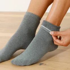 Chaussette chaleur intérieur bouclette - lot de 2 paires