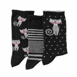 Chaussette fantaisie - lot de 3 paires