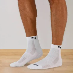 Chaussettes basses matelassées quarter - lot de 3 paires