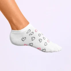 Chaussettes basses motifs assortis - lot de 4 paires